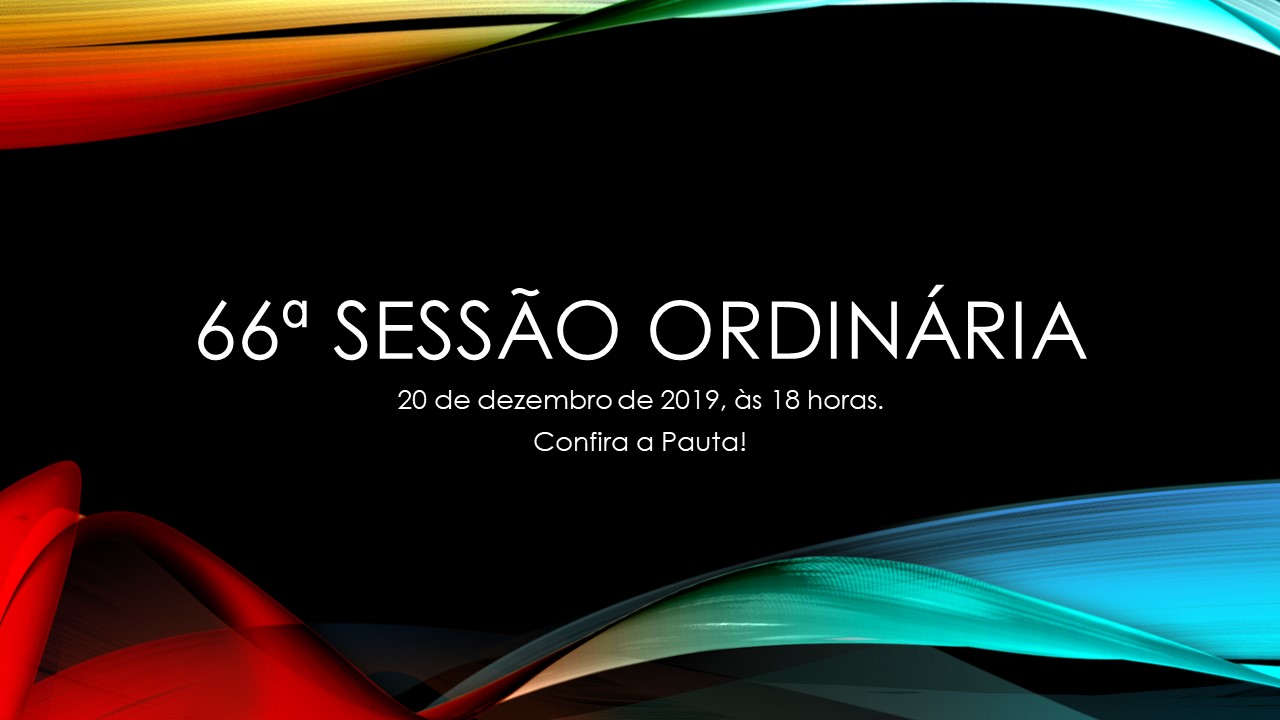 66ª Sessão Ordinária