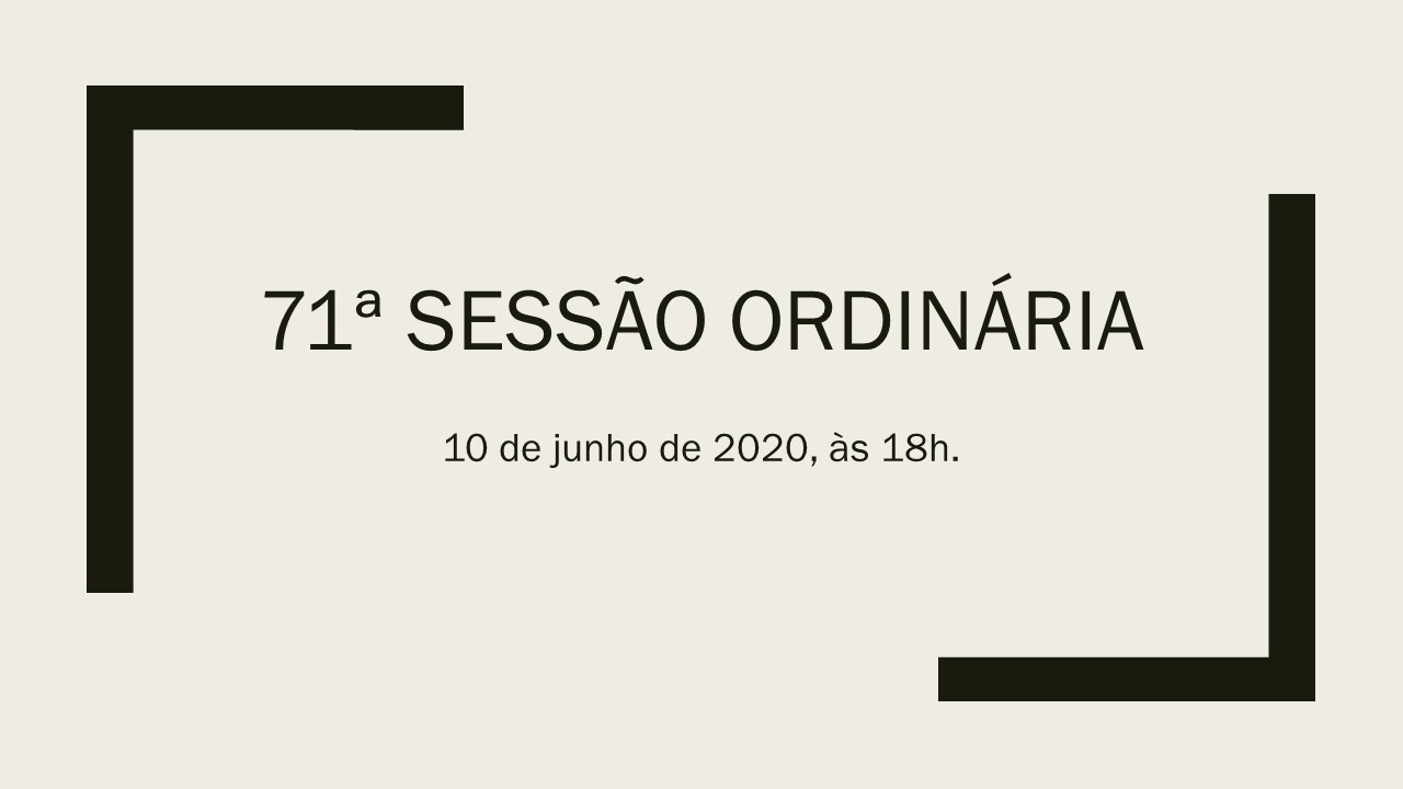 11ª SESSÃO ORDINÁRIA