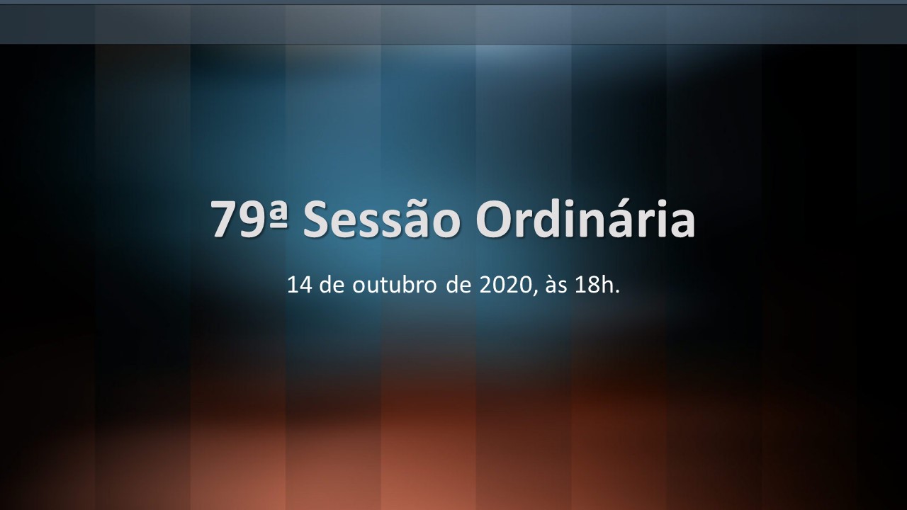 79ª Sessão Ordinária