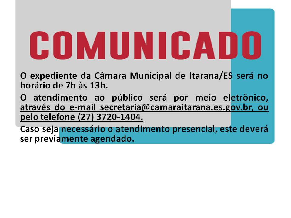 Comunicado